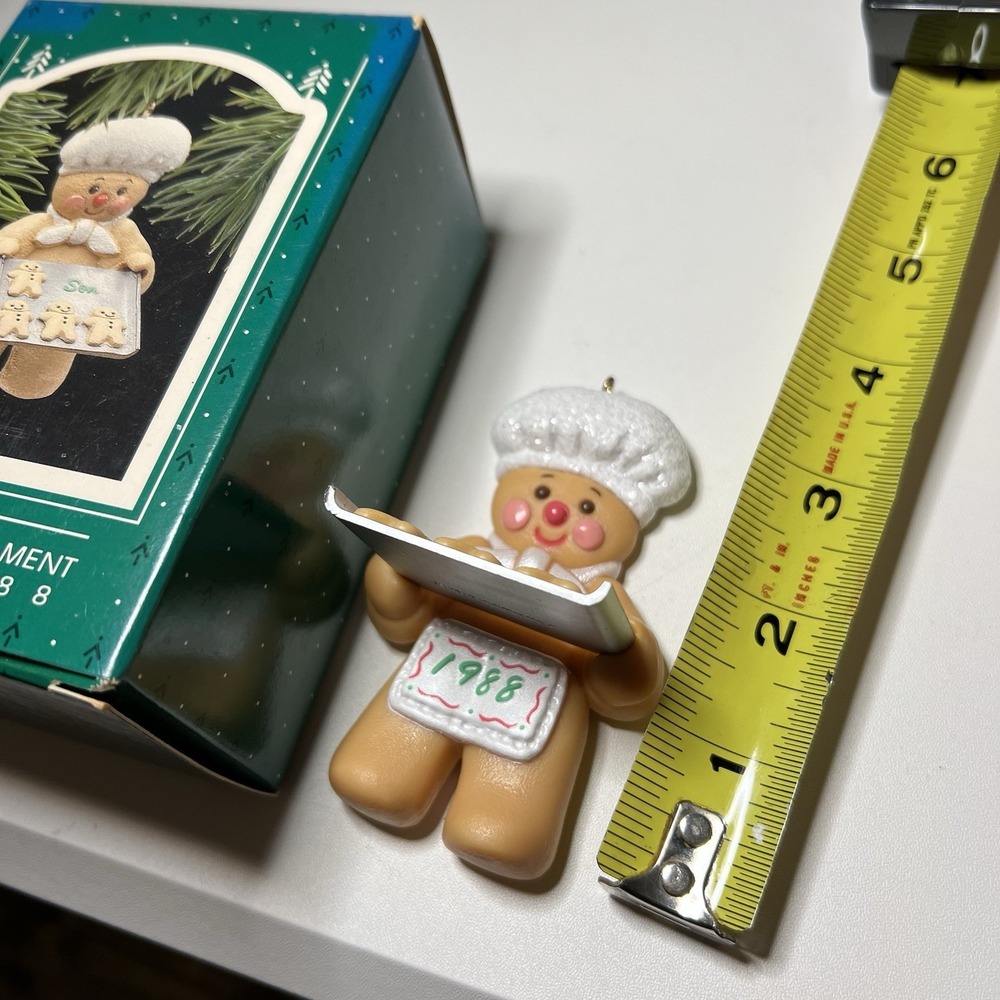 1988 Hallmark Keepsake "Son" Handcrafted Ornament - Picture 3 of 3
